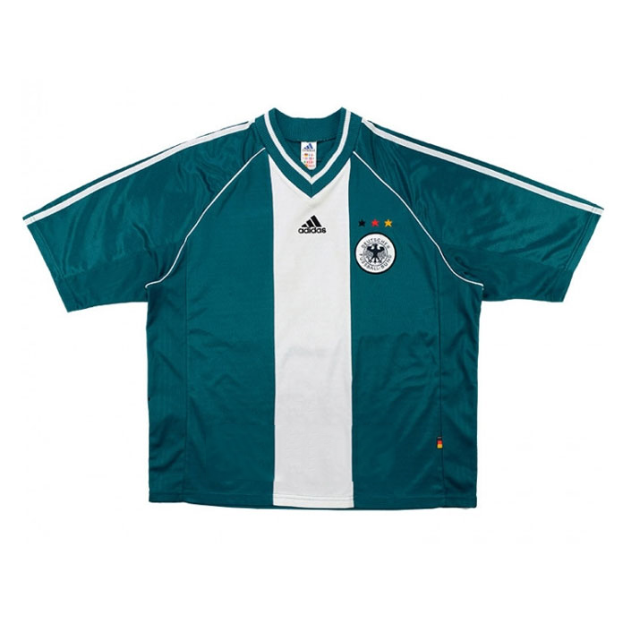 Tailandia Camiseta Alemania Replica Segunda Ropa Retro 1998